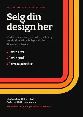 Designmarked — søk om en stand