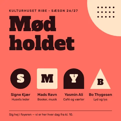 Kulturhus — mød holdet