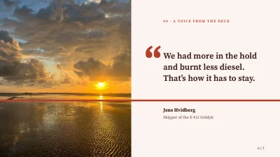 Page 6 of Quarterly report — West Coast fishing company