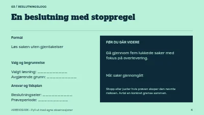 Side 4 av Kundestøtte med kontinuitet
