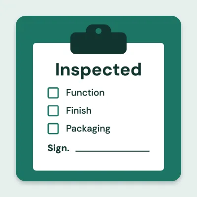Quality check on a clipboard