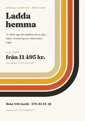 Hemmaladdare för elbil — Faaborg