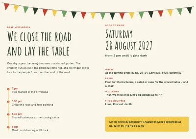 Page 2 of Street party for the whole road