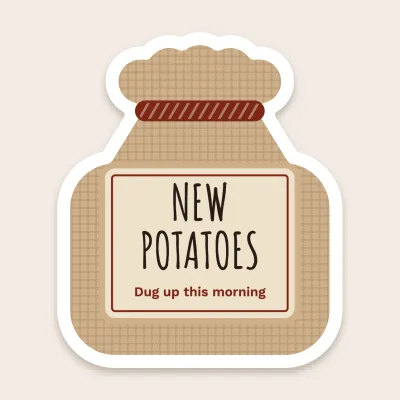 New potatoes