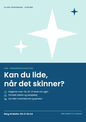 Rengøringsassistent søges i Korsør