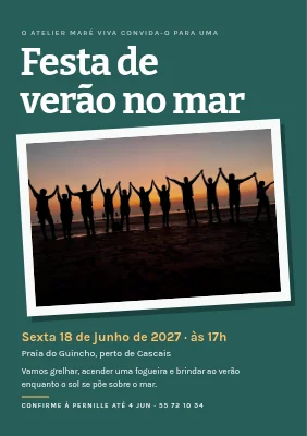 Festa de verão junto à água