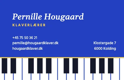 Klaverlektion