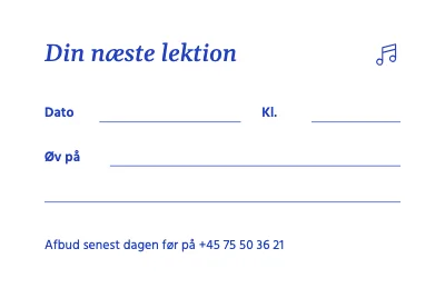 Side 2 af Klaverlektion