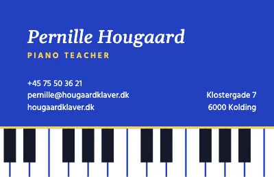 Piano lesson