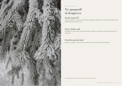 Side 38–39 af Lookbook for dansk tøjmærke – 48 sider