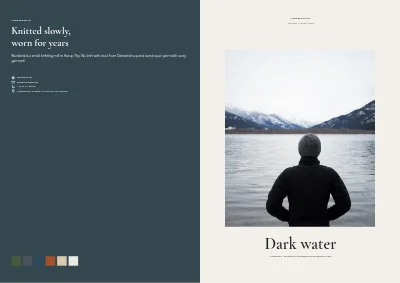 Umschlag von Lookbook for a Danish fashion label – 48 pages
