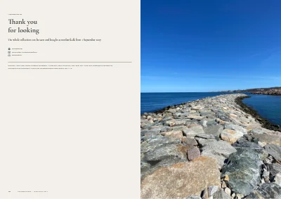 Seiten 46–47 von Lookbook for a Danish fashion label – 48 pages