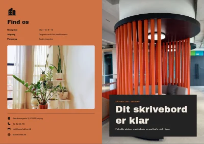 Coworking: kontorpladser