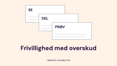 Frivillighed med overskud