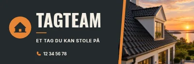 TAGTEAM — facadeskilt tagfirma