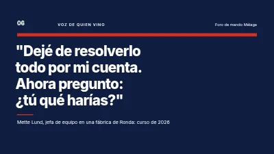 Página 6 de Desarrollo del liderazgo — un curso para nuevos directivos