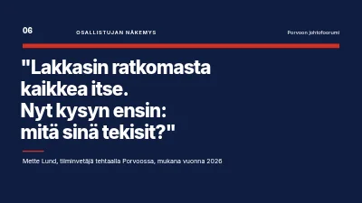 Sivu 6 – Johtamisen kehittäminen — kurssi uusille esihenkilöille