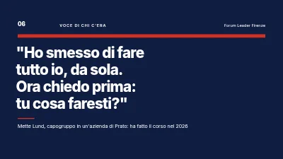 Pagina 6 di Sviluppo della leadership — un corso per nuovi manager