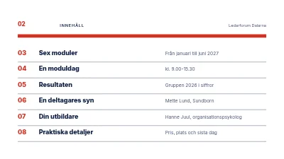 Sida 2 av Ledarskapsutveckling — en kurs för nya chefer