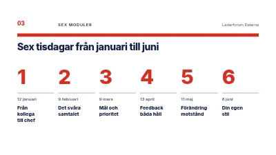 Sida 3 av Ledarskapsutveckling — en kurs för nya chefer