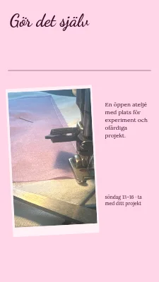Gör det själv · handskriven dagbok