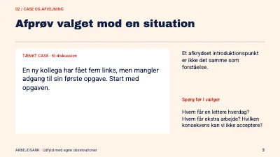 Side 3 af En bedre første måned