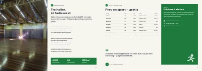 Side 20–21 af Kultur- og fritidskatalog for kommune – 48 sider