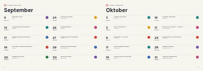 Side 34–35 af Kultur- og fritidskatalog for kommune – 48 sider