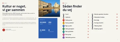 Side 2–3 af Kultur- og fritidskatalog for kommune – 48 sider