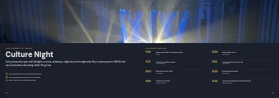 Pages 38–39 of Culture and leisure catalogue for a municipality – 48 pages