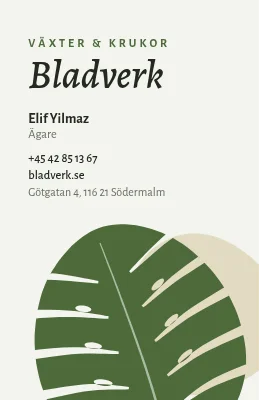 Bladverk