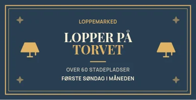 Loppemarked – Festlig indramning