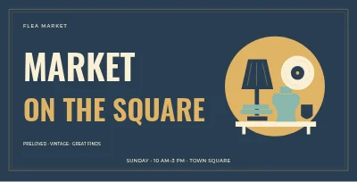 Flea market – Celebration frame