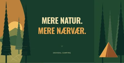 SKOVDAL CAMPING — Mere natur