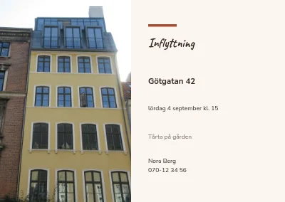 Housewarming on Ryesgade