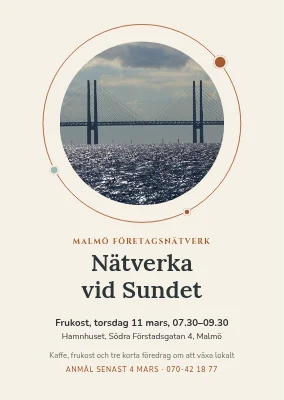 Nätverksfrukost vid Sundet — Dragør
