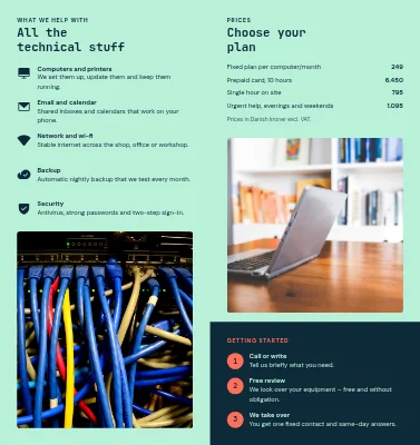 Σελίδα 2 του IT support for small businesses