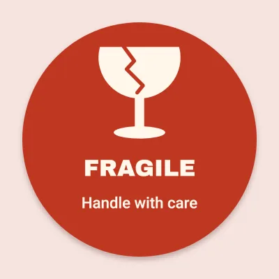 Fragile, glass