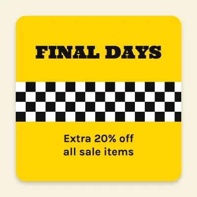 Final days with a chequered flag