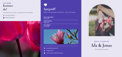 Bryllup: information til gæsterne