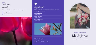 Wedding: information for the guests