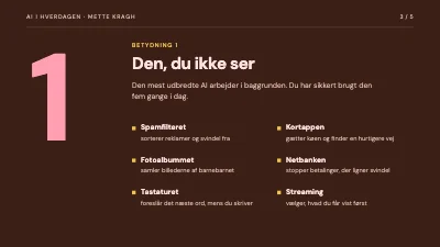 Side 3 af Foredrag om AI i hverdagen