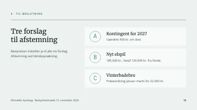 Side 6 af Bestyrelsesmøde — kystlaug