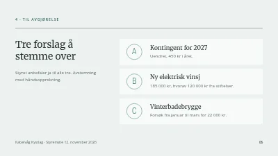 Side 6 av Styremøte — kystlaug