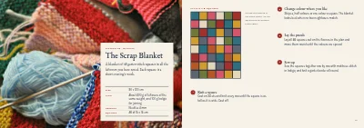 Pages 16–17 of Pattern booklet for a knitwear designer – 24 pages