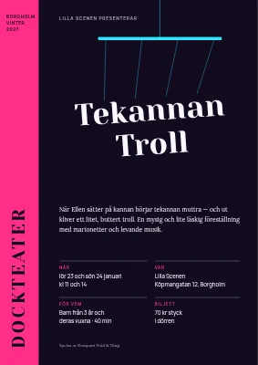 Dockteater — Tekannetrollet