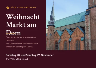 Weihnachtsmarkt am Dom zu Ribe