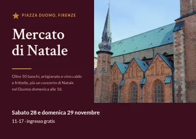 Mercatino di Natale alla cattedrale di Ribe