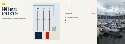 Pages 12–13 of Season programme for a sailing club – 16 pages