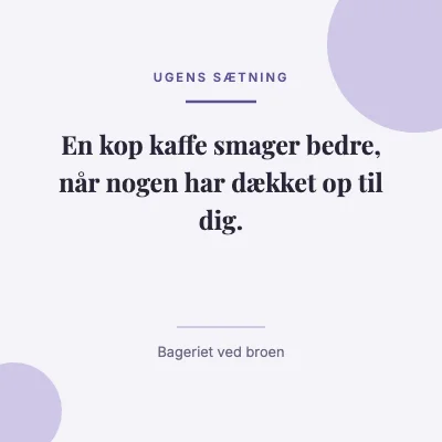 Ugens sætning
